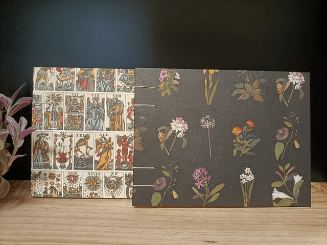 Carnet ambiance magie médiévale